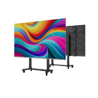 Modulo LED All-In-One / Serie ICON ABSEN / 136 Pulgadas / Pitch 1.5 mm / COB / Sistema Operativo Android  / Montaje de Piso Motorizado / Flight Case