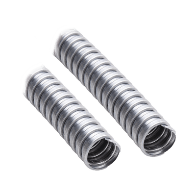 Tubo Flexible de 1 1/2" (38 mm) en Acero Galvanizado. Rollo con 30 m.