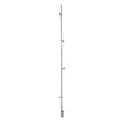 Antena Base VHF, de 4 Dipolos, Rango de Frecuencia 150-160 MHz.
