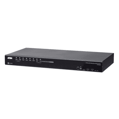 Conmutador KVM USB 3.0 4K | DisplayPort de 8 puertos 