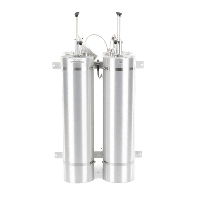 Duplexer Pasa Banda-Rechazo de Banda, 144-174 MHz, 4 Cavidades de 6.625" Diámetro, 500 KHz, 400 Watt, BNC Hembras.