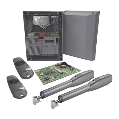 Kit de Operadores para Puertas Abatibles de hasta 3 Metros y 400 Kg ATS 3024 / Uso Intensivo