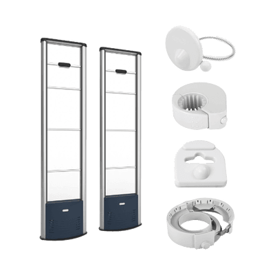 Kit de Arcos EAS para Protección de Ropa, Botellas, con Accesorios RX, TX 8.2 MHz hasta 1.8 m