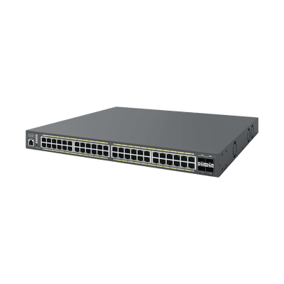 Switch Poe de 48 Puertos Gigabit y 4 Puertos SFP, Administrable en la Nube, Hasta 740 W, Capa 2, Soporta PoE+ 802.3  at/af