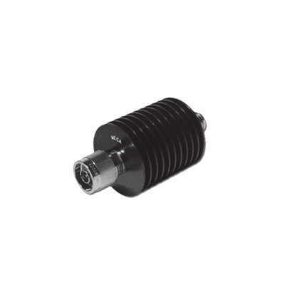 Atenuador en Línea de 20 dB / 20W Máximo / CD-3 GHz / Interiores / N macho - N Hembra.