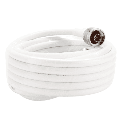 Jumper Coaxial con Cable Epcom295 | Conector N Macho en los Extremos | 15 Metros (49.21 Pies) de Longitud.