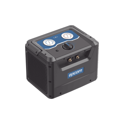 Máquina Recuperadora de Refrigerante REC7 / Compresor Sin Aceite Pistón Simple / 38.5 bar (558 psi) / Motor DC Sin Escobillas 1 HP / Operación Un Botón / Recuperación Vapor 0.22-0.25 kg/min / Recuperación L&iacute