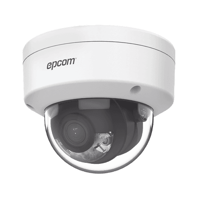 Domo IP 4 Megapixel / Lente 2.8 mm / ColorVu / ACUSENSE  / PoE / H.265+ / IP67 / IK08 / WDR 120 dB 