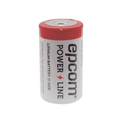 Batería de Litio ER34615 Tamaño D / 3.6V / 19Ah / Li-SOCl2 / No Recargable / Operación -60°C a +85°C / Electrolito Antiinflamable