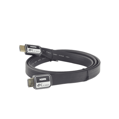 Cable HDMI Versión 2.0 Plano de 1 Metro (3.28 Pies) Optimizado para Resolución 4K Ultra HD