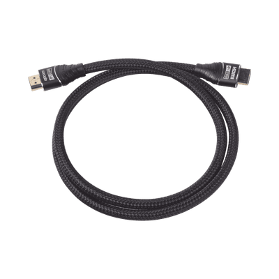 Cable HDMI Ultra-Resistente Redondo de 1m (3.2 ft) Optimizado para Resolución 4K ULTRA HD