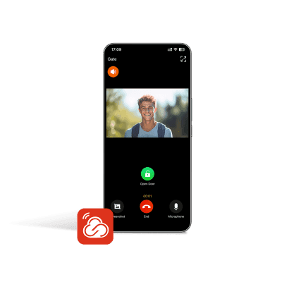 Licencia Permanente, Un Usuario Principal y 4 usuarios adicionales para App Fanvil Link , Monitoreo, Apertura Remota, Creación de Códigos QR