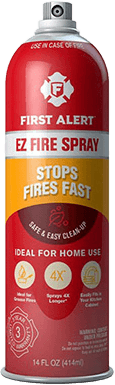 Extintor Portátil en Aerosol / 100 ml / Agente Dipotásico / Clases A-B-C / Uso Residencial y Comercial / FIRST ALERT TUNDRA