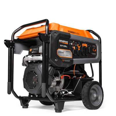 Generador Inversor Portátil a Gasolina, 15 kW, 120/240Vca,  Arranque Eléctrico