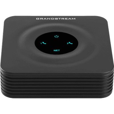 Adaptador de Teléfonos Analógicos ATA / 2 Puertos FXS (Conectar Teléfono Análogo) / Soporta 2 Perfiles SIP / Ethernet 10/100Mbps / Seguridad TLS y SRTP / Conferencia de Voz 3 Vías