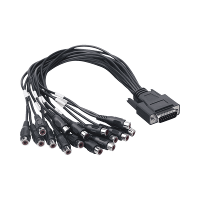Adaptador de 15 Entradas de Audio para DVR´s epcom y HIKVISION 