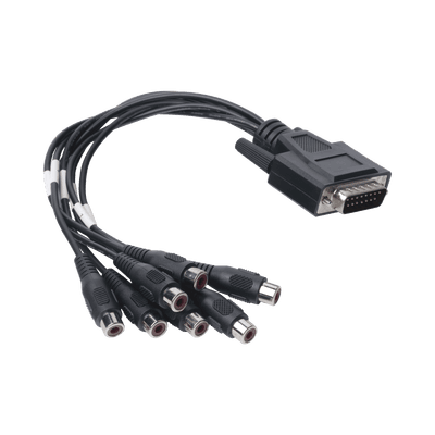 Adaptador de 7 entradas de Audio para DVR´s epcom y HIKVISION