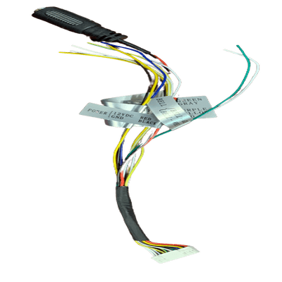 Cable siames de dispositivo facial ,cable de alimentacion ,cable de datos de alarma y comunicacion compatible con  DSK1T321MFWX