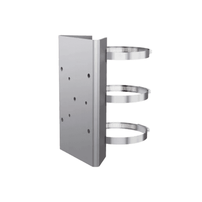 Montaje de Poste para PTZ / Acero Inoxidable / Compatible con PTZ HIKVISION