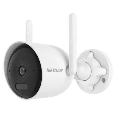 Bala IP 2 Megapixel / Lente 2.8 mm / Dual Light (30 mts IR + 30 mts Luz Blanca) / Wi-Fi 6 / ACUSENSE / Audio Bidireccional (Micrófono y Bocina) / IP66 / dWDR 