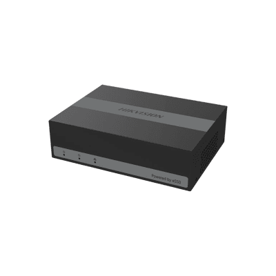 DVR 4 Megapíxel Lite/ 4 Canales TurboHD + 1 Canales IP / 15 Días de Grabación / Unidad de Estado Solido Incluido / H.265+ / Acusense Lite (Evita Falsas Alarmas)  / Diseño Ultra Compacto / Extra Silencioso / eSSD de 480 GB