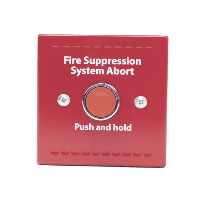 Botón De Aborto Para Panel De Supresión De Incendio HCVR-3R Serie FirePro Xtinguish (0100-16560)