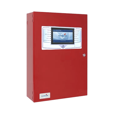 Panel De Incendio Modular, Direccionable, Gabinete Estándar 4 Ranuras, 2 Lazos SLC, Expandible a 8 Lazos SLC, En Español, Fuente 5.25A 115V,  Serie FireNET L@titude (0101-03310)