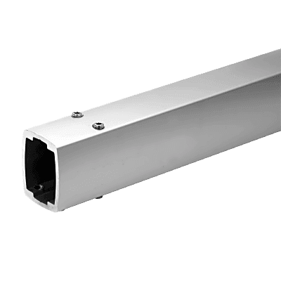 Tubo Estructural de Aluminio (500 mm) para Brazo Syspend 180-Max con Perfil Hueco para Cableado/ 6 Tornillos de Fijación / Carga Máxima 180 lb (81.6 kg)