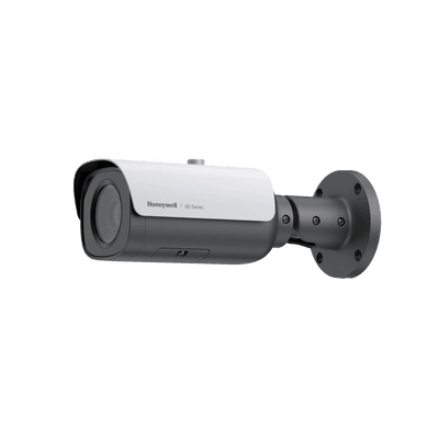 Bala IP 5 MP / Lente Mot. 5 a 50 mm / Exterior Calentador Integrado / IR 60 m / Detección Facial / Movimiento / Sabotaje / Merodeo / Intrusión / Alarmas y Audio I/O / ONVIF / NDAA / PoE / H.265 / IP67 / IK10 / Serie 60 / Honeywell Security