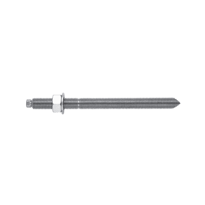 Esparrago químico galvanizado 10 x 130 mm.