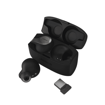 Jabra Evolve 65t MS, intra-auricular inalámbrico con certificación Microsoft Skype Empresarial (6598-832-109)