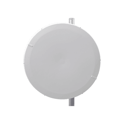 Antena Direccional de Alto Rendimiento/ Parábola profunda para mayor aislamiento al ruido / 29 ± 1 dBi / 4.9 - 6.4 GHz / Conectores N-Hembra / Fácil Montaje y Soporte de acero inoxidable / Radomo Incluido