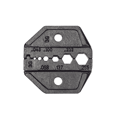 Matriz Ponchadora para RG58, RG59, RG62 y RG174. Compatible con Pinza Ponchadora VDV200-010