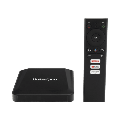 STB 4K Android con Google TV / Alto Rendimiento / Conexión Wi-Fi y por Cable / Control Remoto Bluetooth / Salida HDMI / Software de Gestion para ISPs/ Para modo desarrollador leer la nota en la descripcion