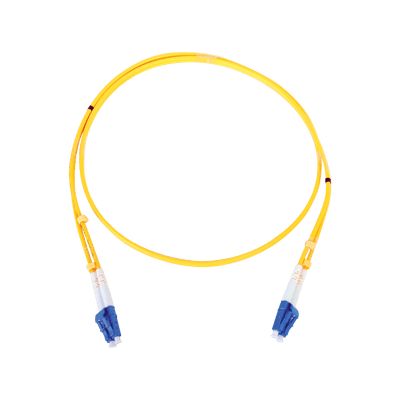 Jumper de Fibra Óptica Monomodo LC/LC Duplex de 1 Metro (3.28 Pies)