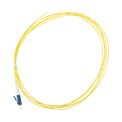 Pigtail de Fibra Óptica Monomodo LC/UPC, Simplex de 2 Metros (6.56 Pies)