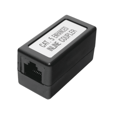 Acoplador UTP Cat5e Hembra RJ45 a RJ45 Hembra