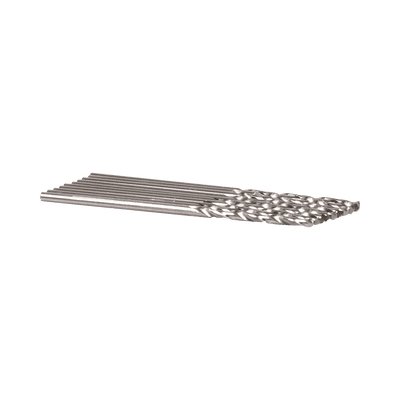Broca para metal de 3/16” acero alta velocidad, paquete con 10 piezas.