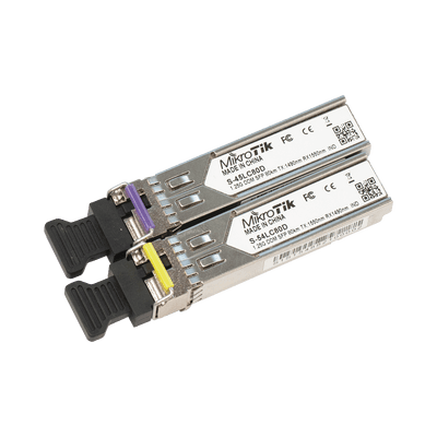 Par de modulos SFP, S-45LC80D and S-54LC80D (SM) (80km)