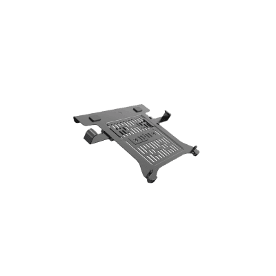Soporte Ergonómico para Laptop FP-2 / Compatible 13"-17" / Grosor 5-21 mm (0.2"-0.82") / Ajuste de Tamaño / Instalación Paso a Paso / Incluye Accesorios de Fijación