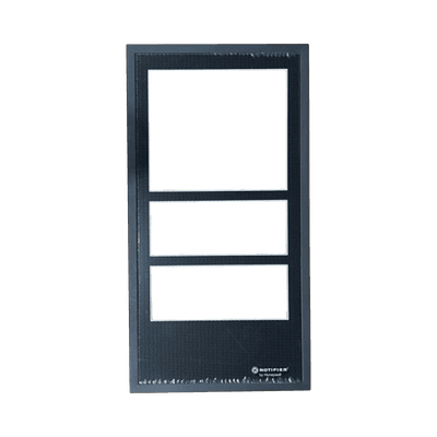 Puerta para Gabinete de 4 Niveles / Compatible con Gabinetes Serie CAB-4 de NOTIFIER / Diseñada para Usarse con un Chasis CA-2N Montado en las Filas Superiores del Gabinete / Color Negro