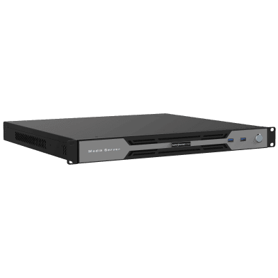 Servidor de Medios ET1S-G / 1x Salida 4K×2K@60Hz / 4x Salidas HDMI 1.3 / 1x Salida DP 1.2 / 16 GB RAM / 250 GB SSD / Windows 10 Enterprise LTSC / Kompass FX1