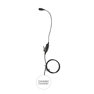 Micrófono de 1 cable serie LOC para ICOM ICF50/60/50V/60V/3161/4161
