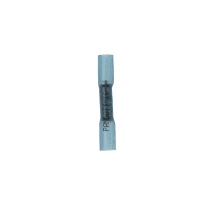 Empalme a tope termorretráctil Pan-Term™ cal 14, Color Azul, 25pz