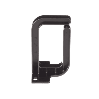 Anillo Tipo D Vertical, Para Gabinetes de Telecomunicaciones, 1 UR, Color Negro