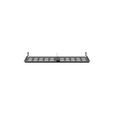 Organizador de Holgura para Cable de Fibra Óptica, Uso con Paneles HD Flex de 1 UR, Color Negro