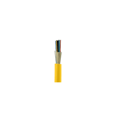 Cable de Fibra Óptica de 24 Hilos, Monomodo OS2 9/125, Interior, Tight Buffer 900um, No Conductiva (Dieléctrica), OFNR (Riser), Precio Por Metro