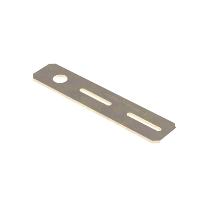 Soporte de Montaje a Techo, para Canaletas FiberRunner 2X2 o 4X4, Uso con Varilla Roscada de 1/2", Color Negro