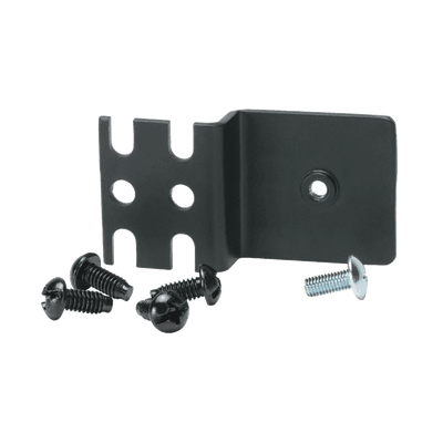 Soporte Para Canaleta Fiber-Duct™ 2x2 o 4x4, Para Instalación en Rieles de Rack de 2 o 4 Postes, Color Negro