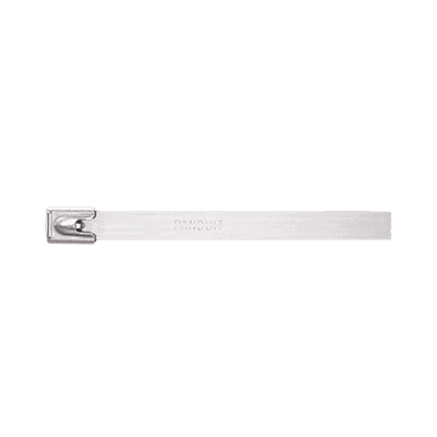 Cincho Pan-Steel, ac. inox. 304, natural, semiliviana, diam. 6". 50 Piezas